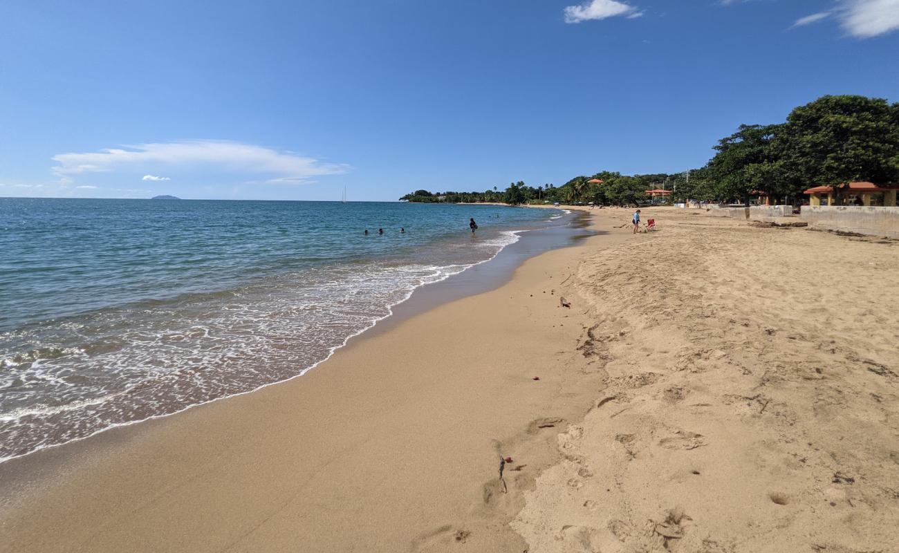 Playa Dona Lala Beach'in fotoğrafı parlak ince kum yüzey ile