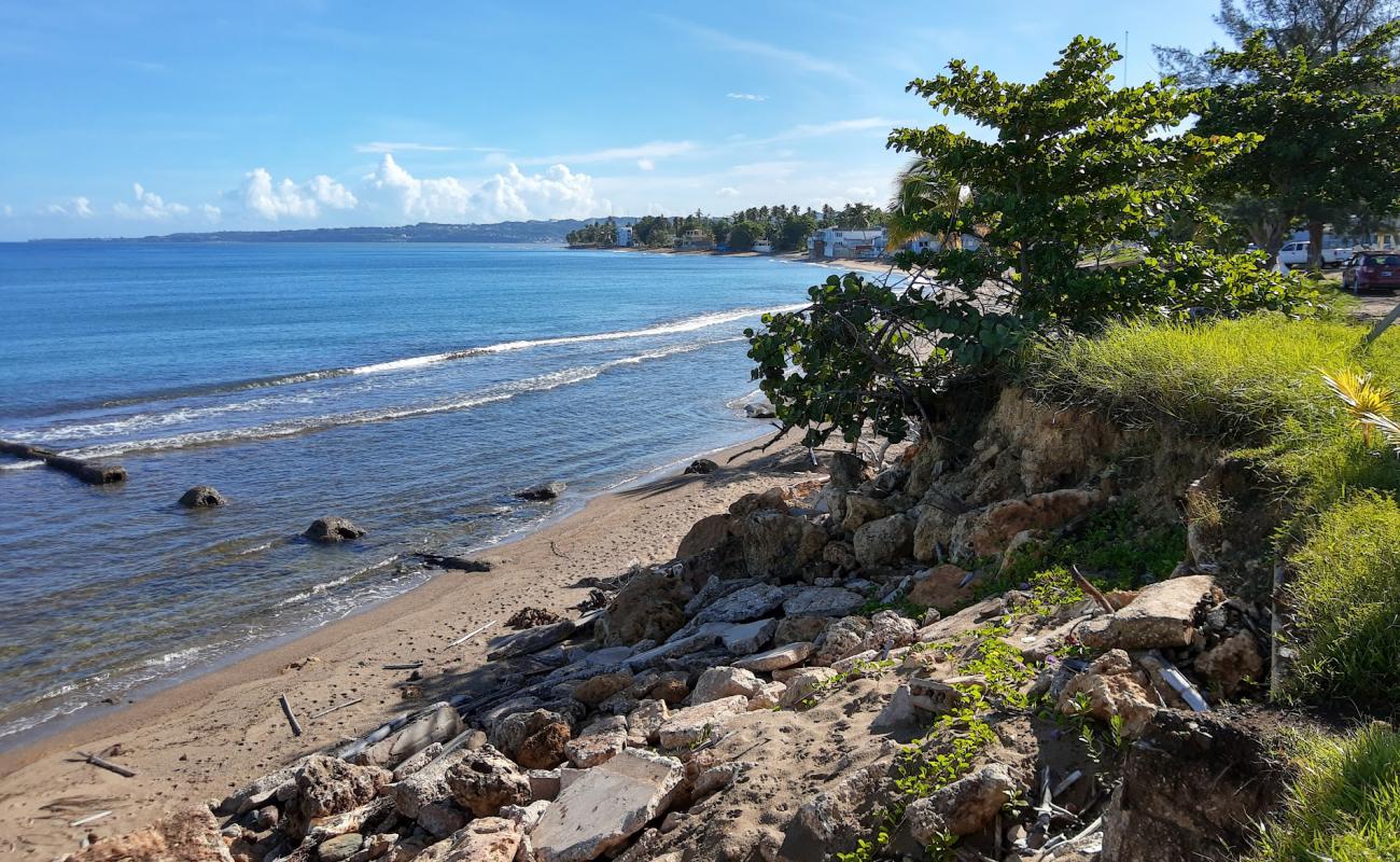 Playa Espinar'in fotoğrafı gri kum yüzey ile