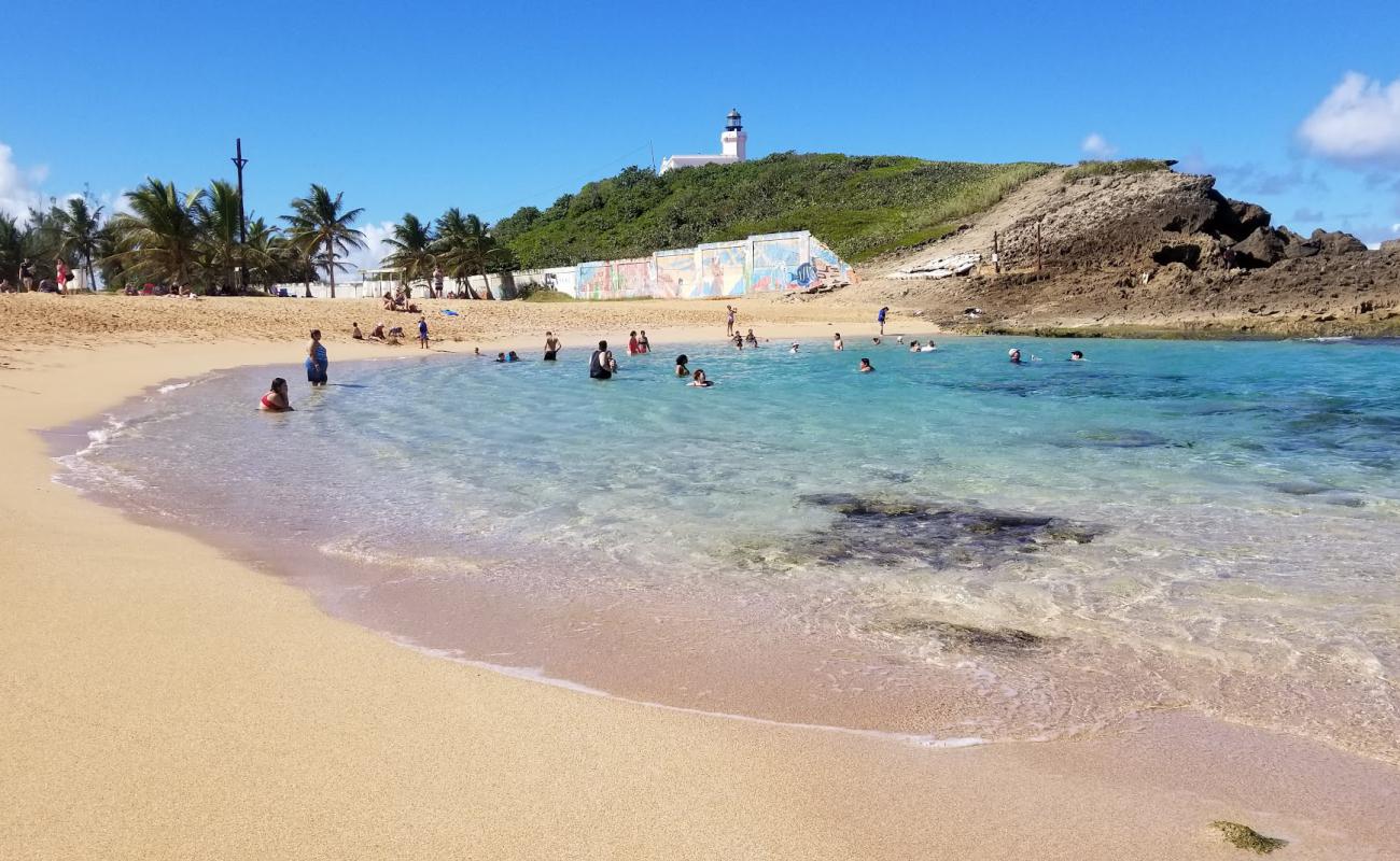 Casi Pesca beach'in fotoğrafı parlak kum yüzey ile