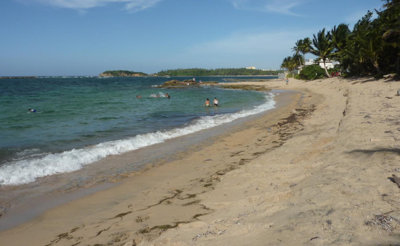 Playa Vega Alta'in fotoğrafı açık bej kum yüzey ile