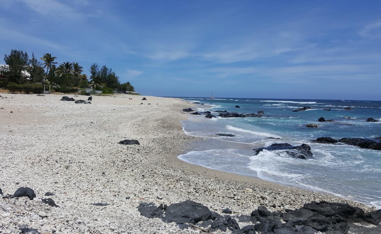 Pointe des Aigrettes beach'in fotoğrafı bej kum ve çakıl yüzey ile