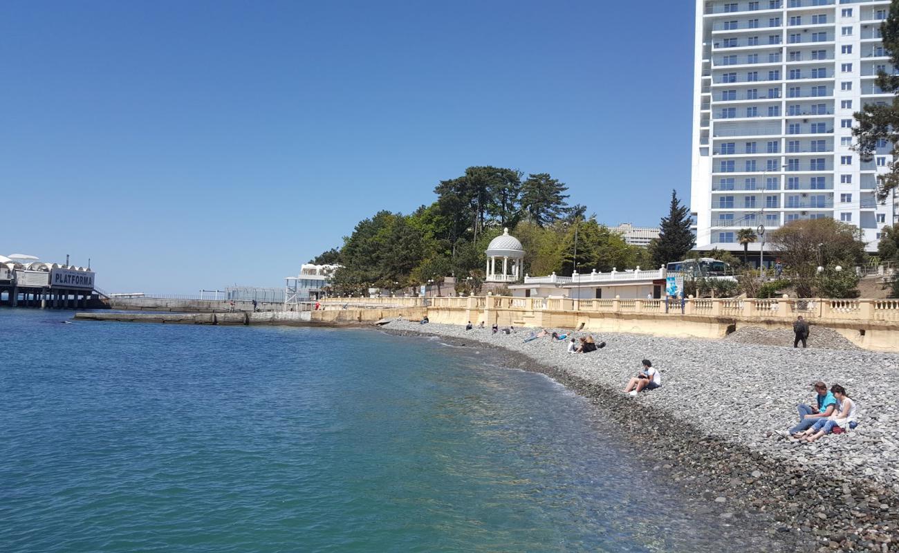 Circus beach'in fotoğrafı gri çakıl taşı yüzey ile