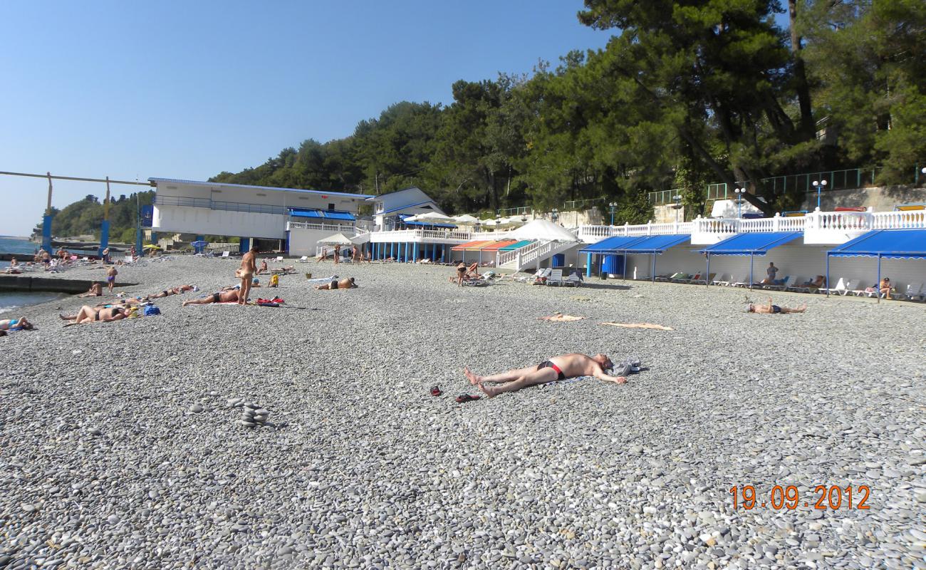 Belie nochi hotel beach'in fotoğrafı gri çakıl taşı yüzey ile