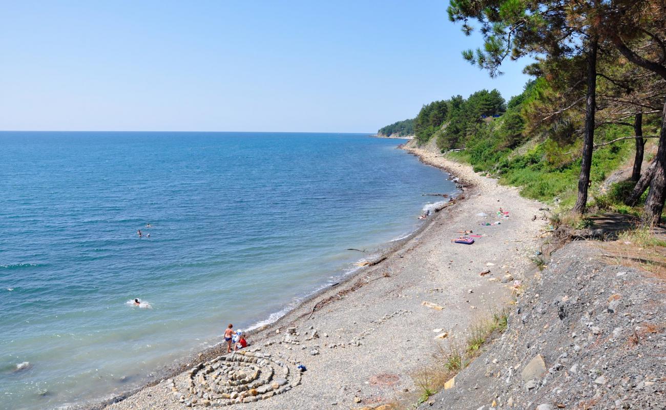 Elektron beach'in fotoğrafı gri çakıl taşı yüzey ile