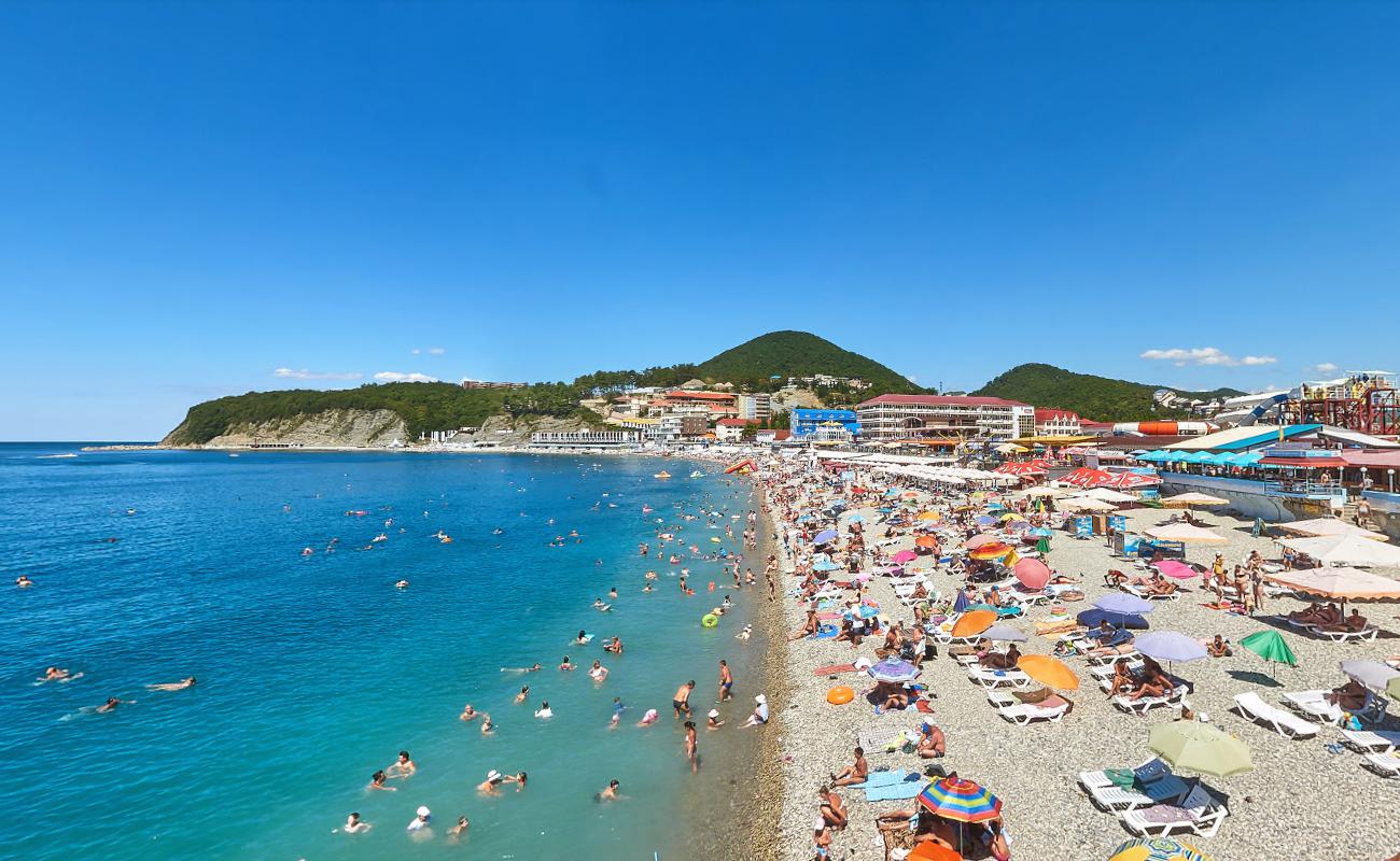 Olginka beach'in fotoğrafı - rahatlamayı sevenler arasında popüler bir yer