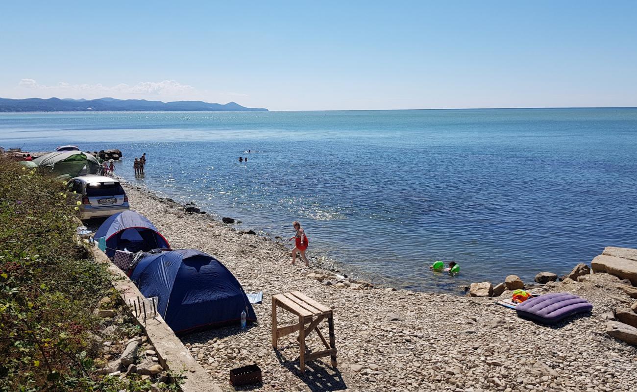 Bereg Mechty beach'in fotoğrafı taşlar yüzey ile