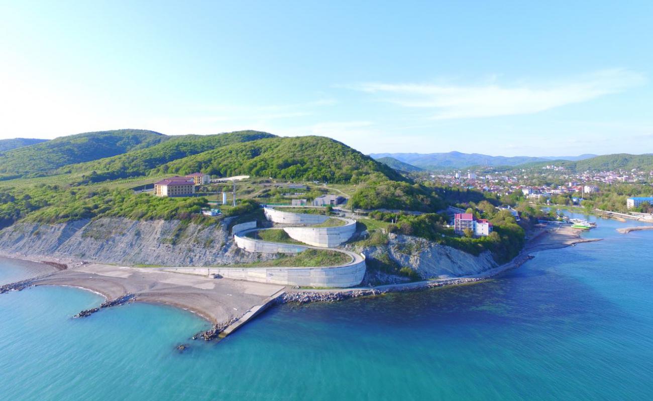 New beach'in fotoğrafı gri çakıl taşı yüzey ile