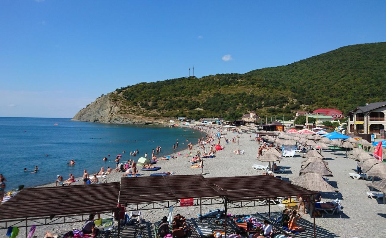 Dyurso Beach'in fotoğrafı bej çakıl yüzey ile
