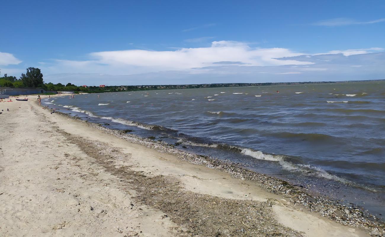 Plazh Taganrog II'in fotoğrafı parlak kum yüzey ile