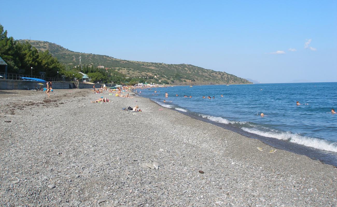 Kanaka beach'in fotoğrafı gri çakıl taşı yüzey ile