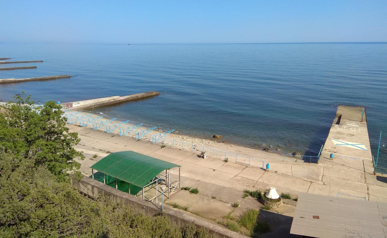 Veseliy Domik Camping'in fotoğrafı gri çakıl taşı yüzey ile