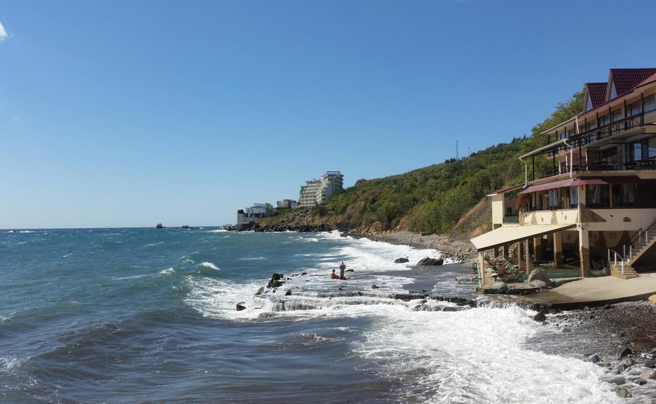 Bondarenkovo beach'in fotoğrafı taşlar yüzey ile