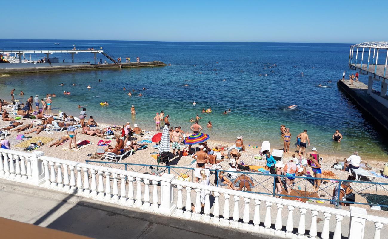 Victory Park beach'in fotoğrafı koyu i̇nce çakıl yüzey ile