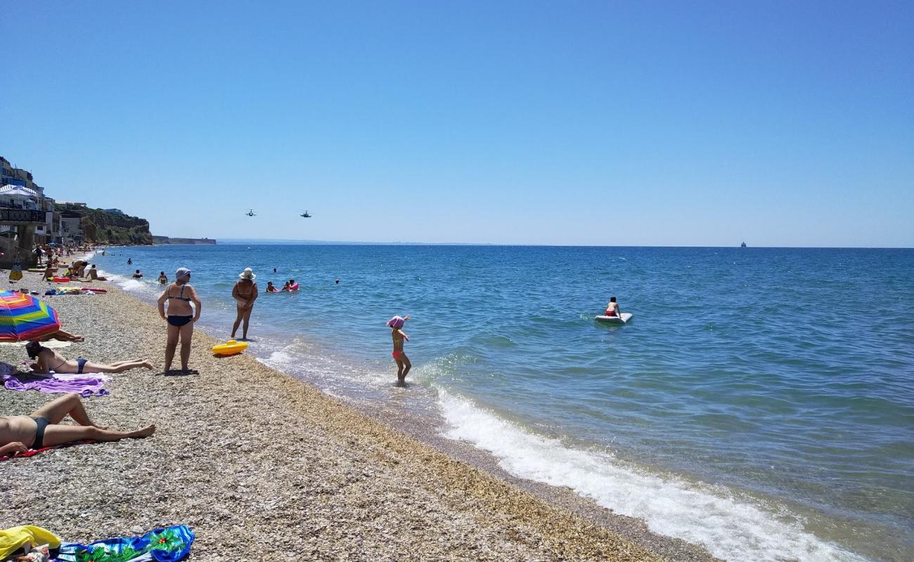 Kacha beach'in fotoğrafı parlak kum yüzey ile