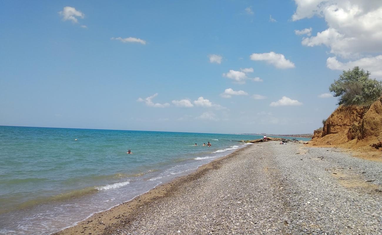 Beregovoe beach'in fotoğrafı bej kum ve çakıl yüzey ile