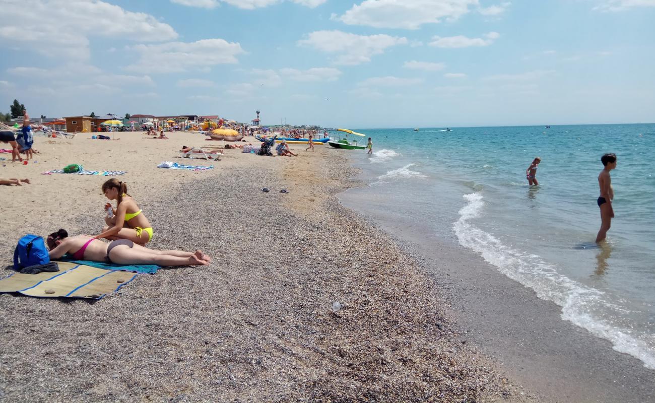 Priboy beach'in fotoğrafı parlak kum yüzey ile