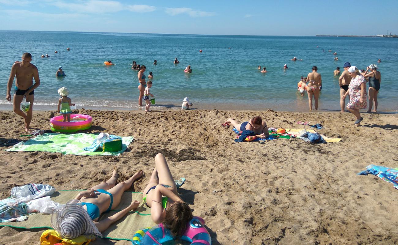 Solaris beach'in fotoğrafı parlak kum yüzey ile