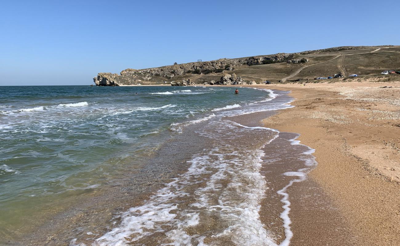 Karalarskiy park'in fotoğrafı parlak kabuk kumu yüzey ile