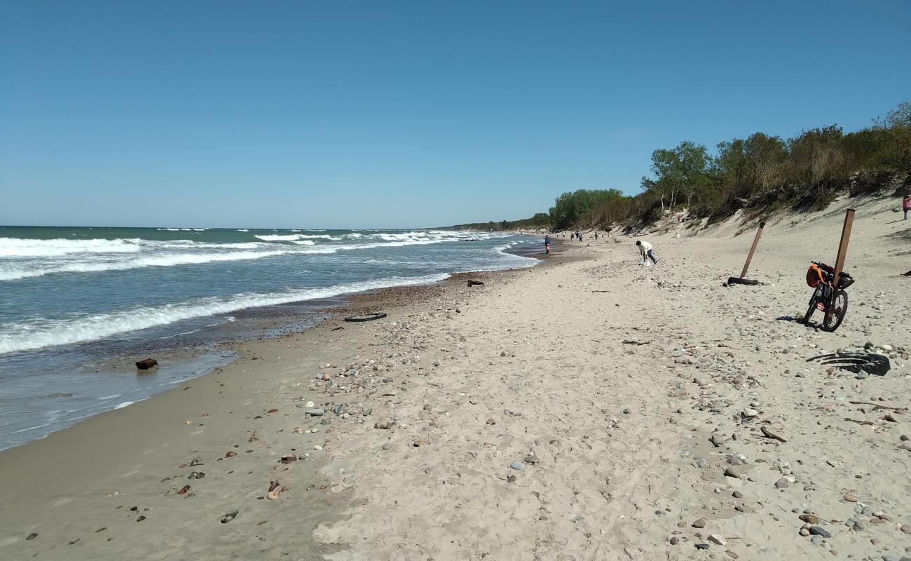 Skovorodka beach'in fotoğrafı açık bej kum yüzey ile