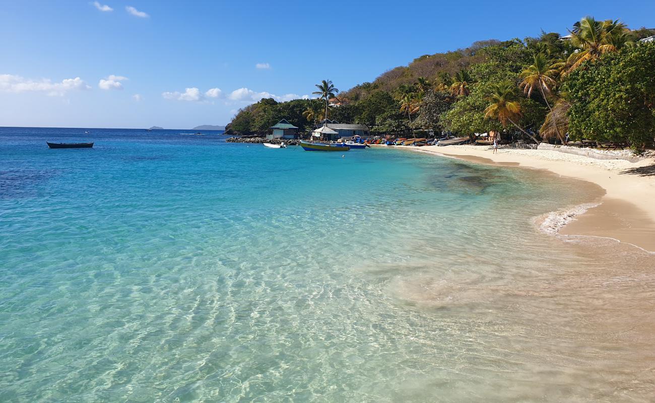 Basil's beach'in fotoğrafı i̇nce bej kum yüzey ile