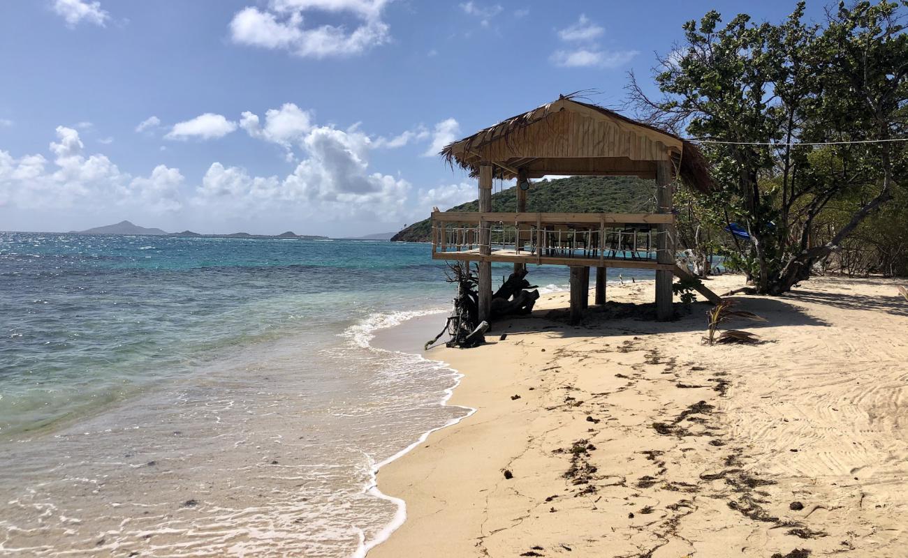 Windward Bay beach'in fotoğrafı açık bej kum yüzey ile