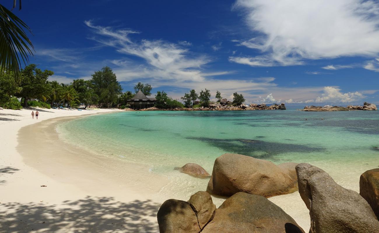 Petite Anse Kerlan Plajı'in fotoğrafı beyaz ince kum yüzey ile