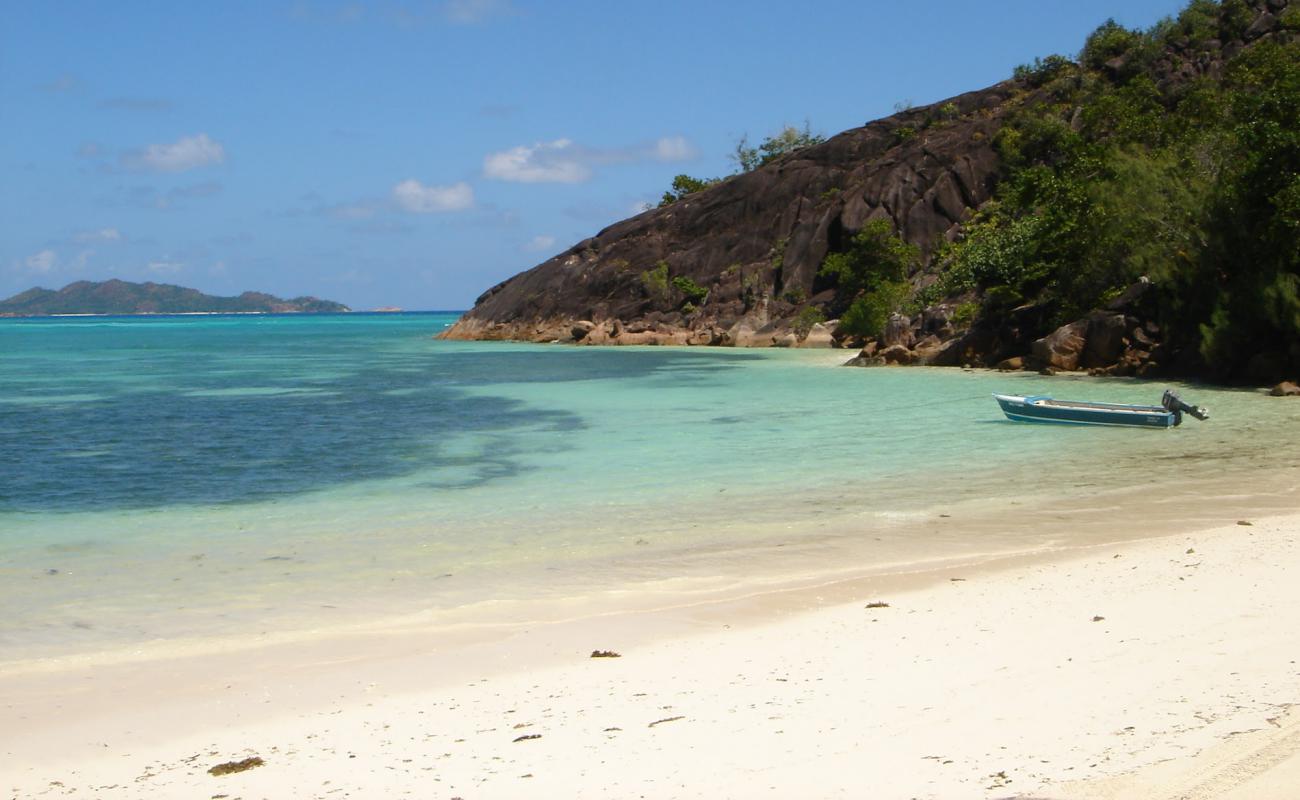 Anse Gouvernement Beach'in fotoğrafı i̇nce bej kum yüzey ile
