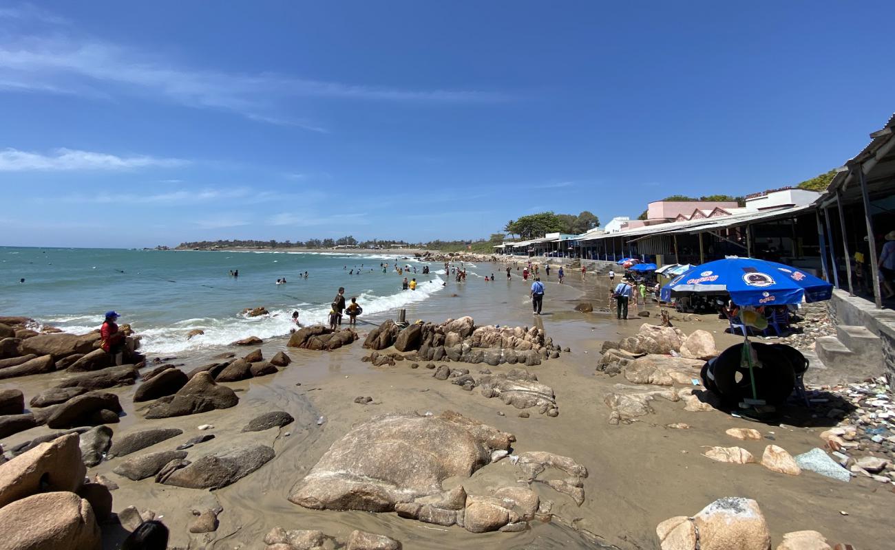 Beach Co Thach'in fotoğrafı parlak kum yüzey ile