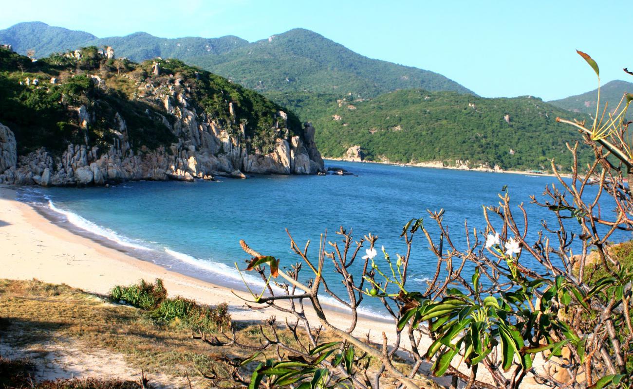 Amanoi Beach'in fotoğrafı parlak kum yüzey ile