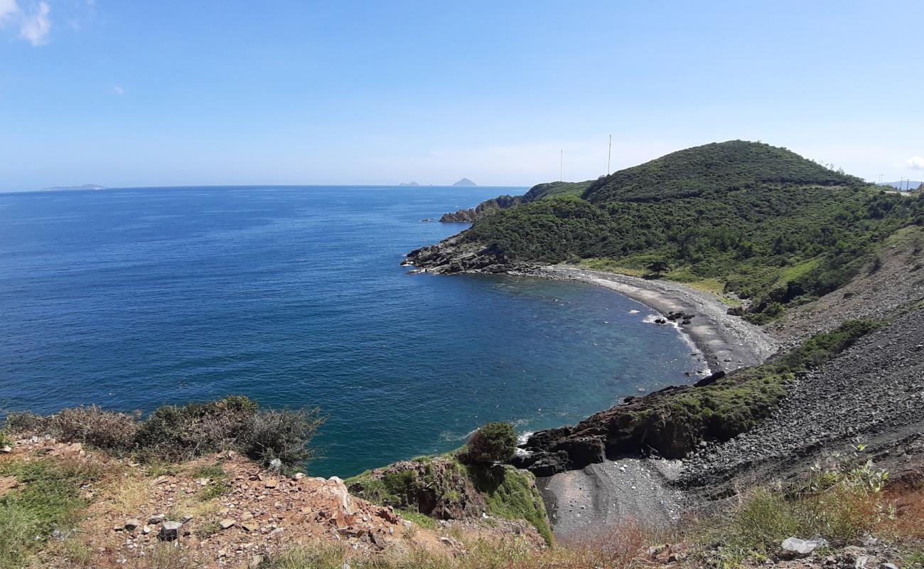 Hau Beach'in fotoğrafı gri çakıl taşı yüzey ile