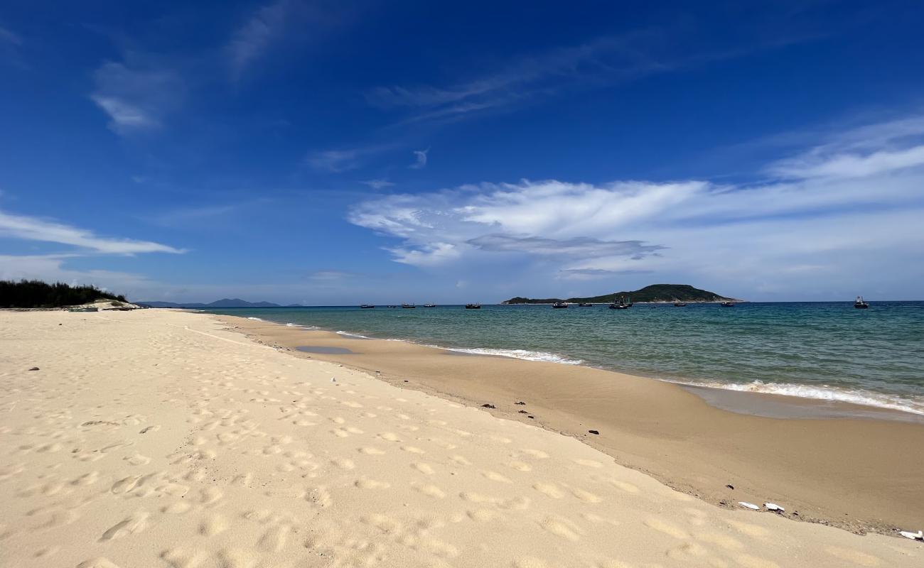 An Hai Beach'in fotoğrafı i̇nce bej kum yüzey ile