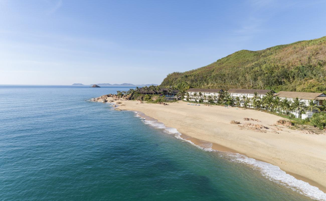 Bai Xep Beach'in fotoğrafı açık bej kum yüzey ile