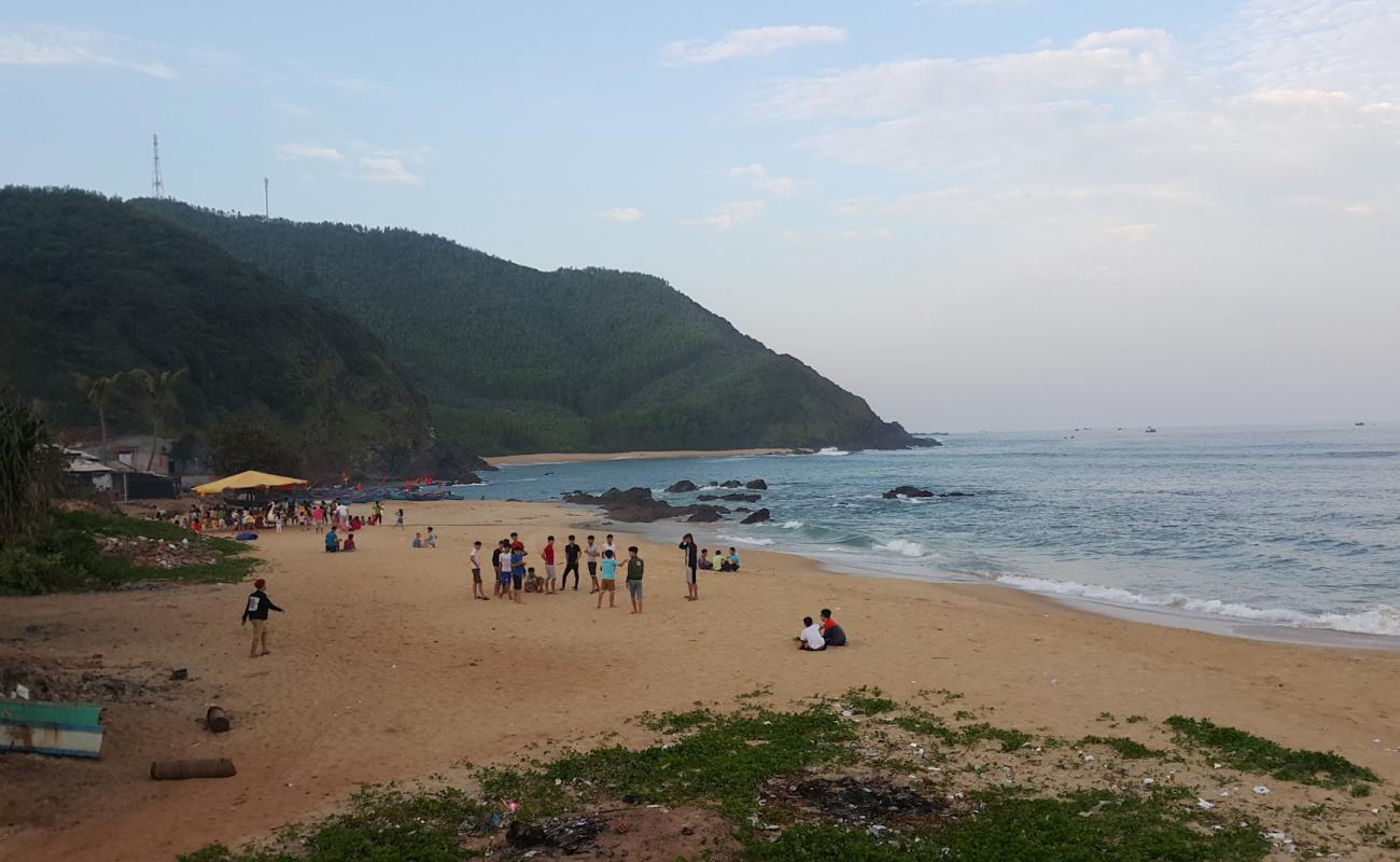 Phu Thu Beach'in fotoğrafı parlak kum yüzey ile