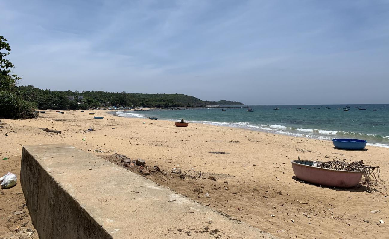 An Cuong Beach'in fotoğrafı açık bej kum yüzey ile