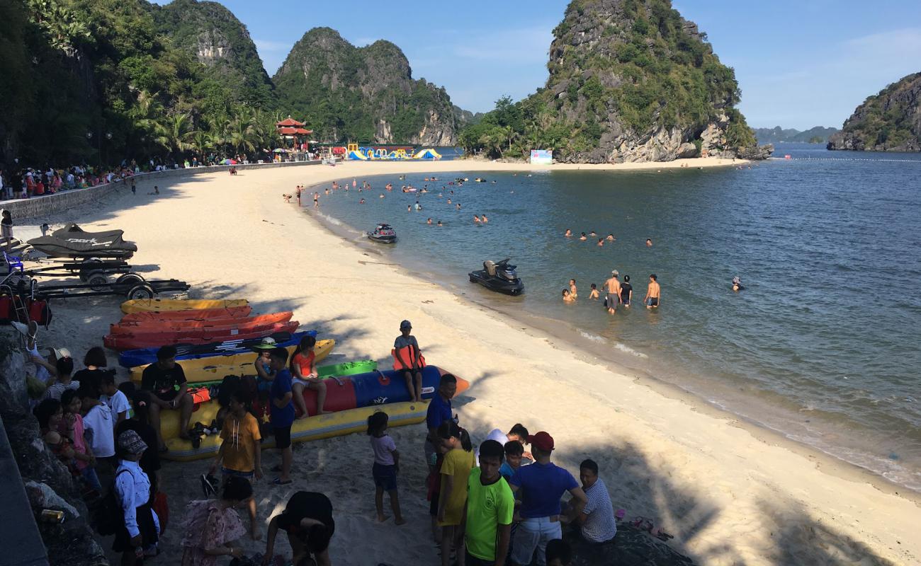 Tuan Mai Resort beach'in fotoğrafı i̇nce bej kum yüzey ile