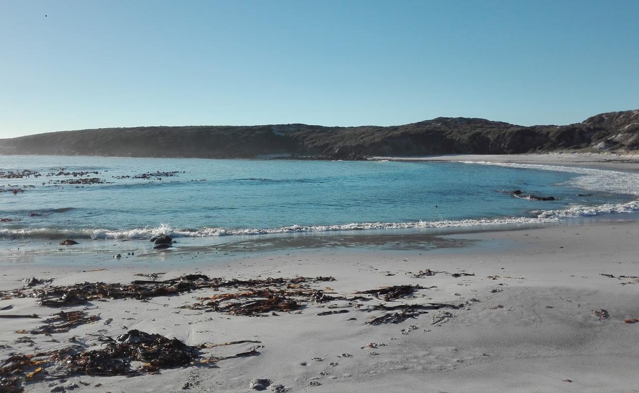 Yzerfontein beach II'in fotoğrafı parlak kum yüzey ile