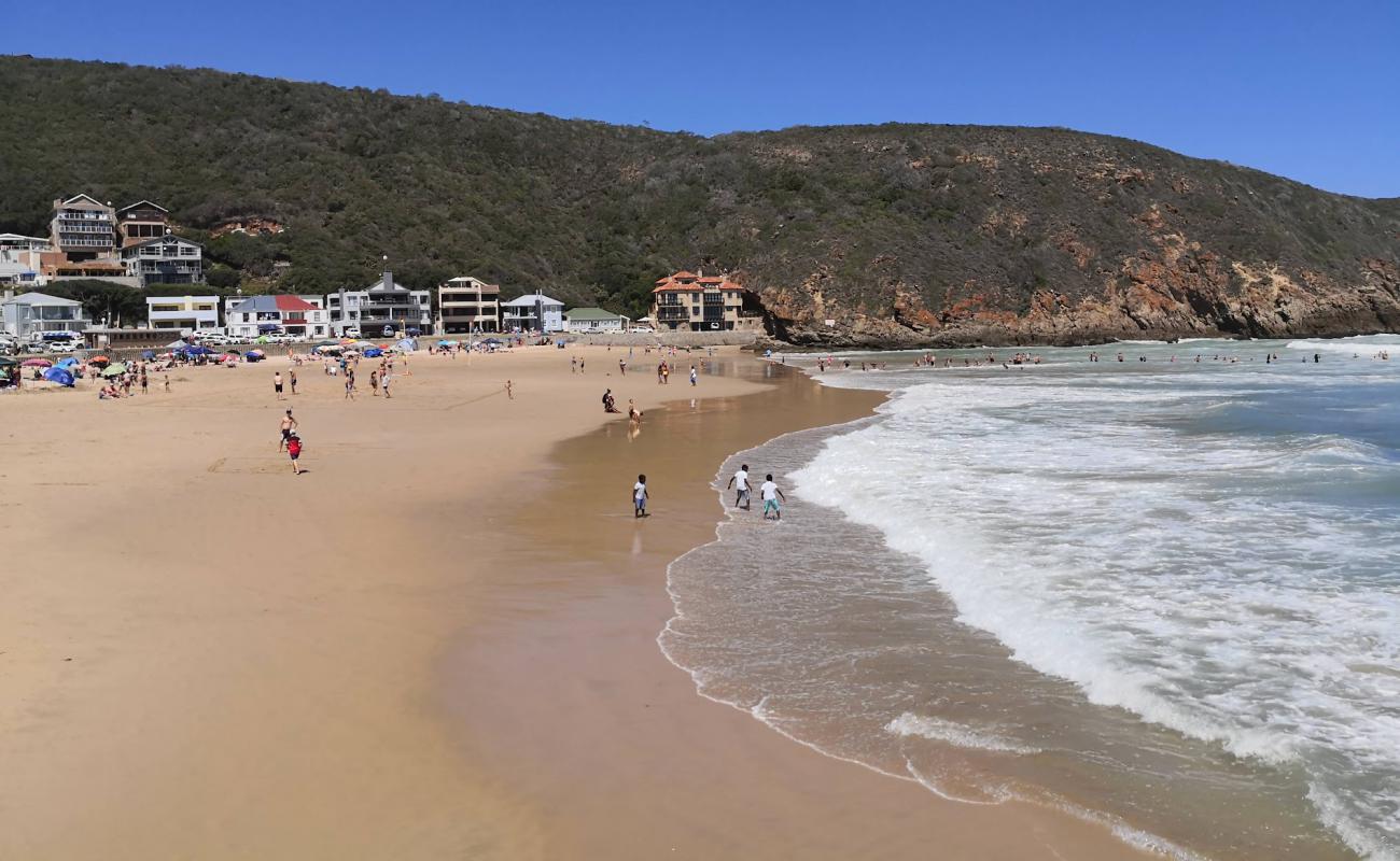 Herolds Bay beach'in fotoğrafı açık bej kum yüzey ile