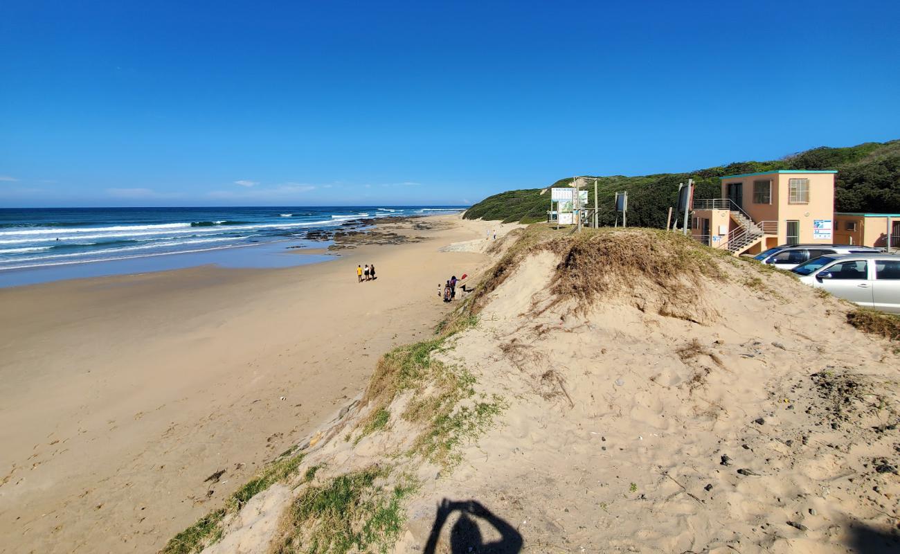 Gamburg beach'in fotoğrafı i̇nce bej kum yüzey ile