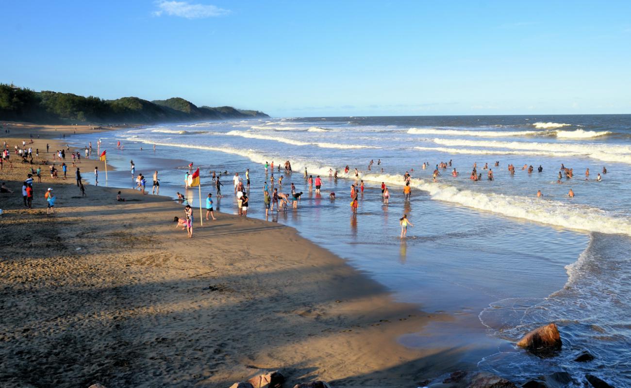 Alkantstrand beach'in fotoğrafı parlak kum yüzey ile