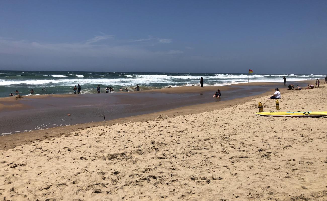 Illovo Beach'in fotoğrafı açık bej kum yüzey ile