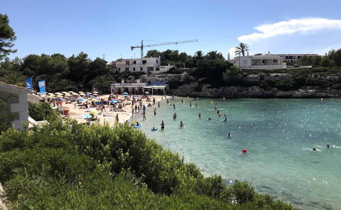 Cala Santandria'in fotoğrafı parlak ince kum yüzey ile