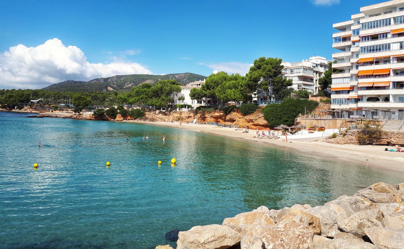 Playa Punta Portals'in fotoğrafı i̇nce bej kum yüzey ile