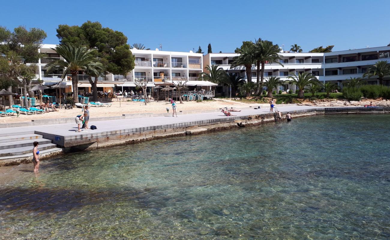 Son Caliu Beach'in fotoğrafı beton kapak yüzey ile