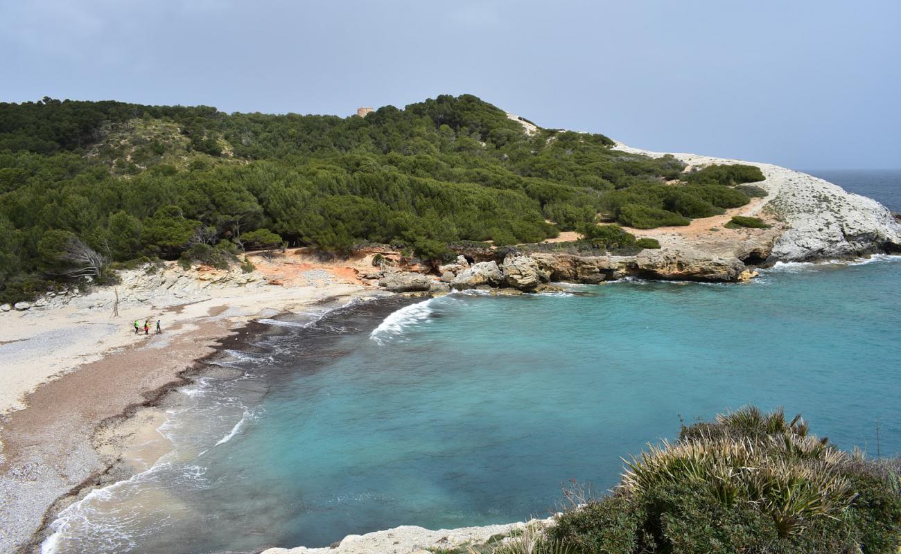 Sa Font Salada'in fotoğrafı bej kum ve çakıl yüzey ile