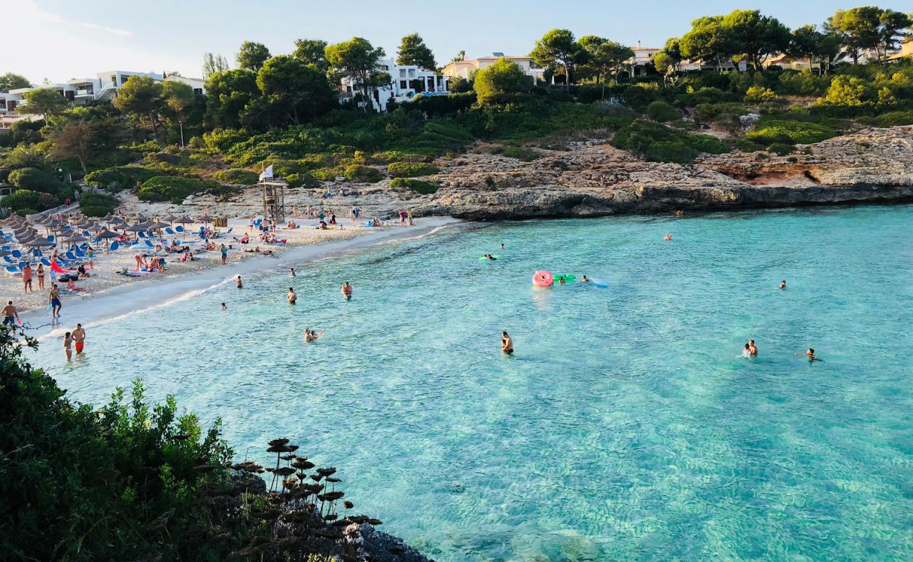 Cala Mandia Plajı'in fotoğrafı parlak ince kum yüzey ile