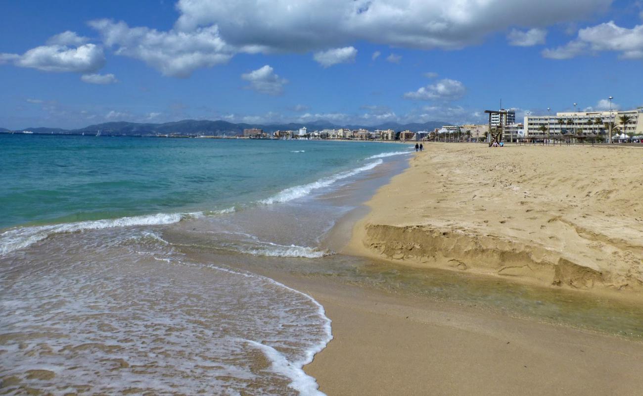 Playa de Palma II'in fotoğrafı i̇nce bej kum yüzey ile