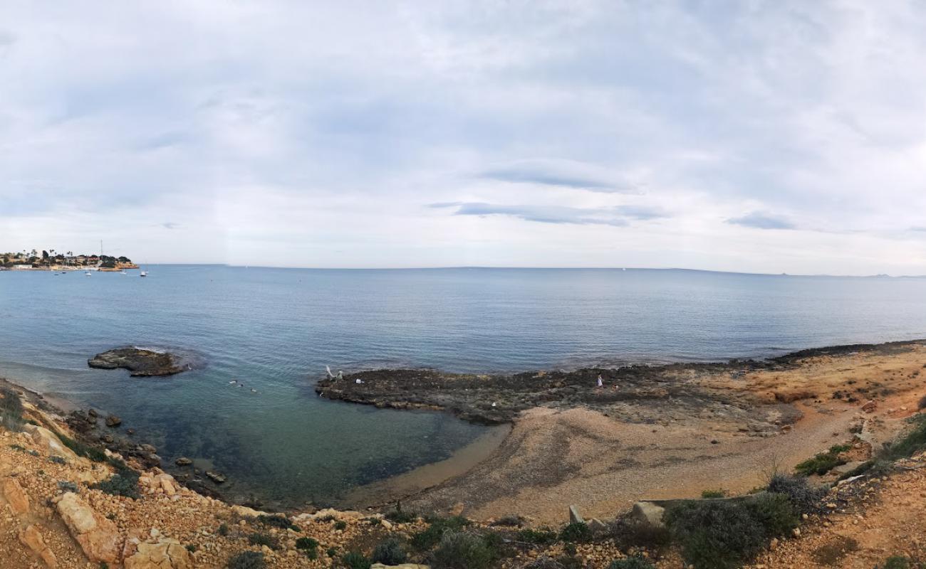 Platja la Caleta 2'in fotoğrafı kahverengi kum yüzey ile