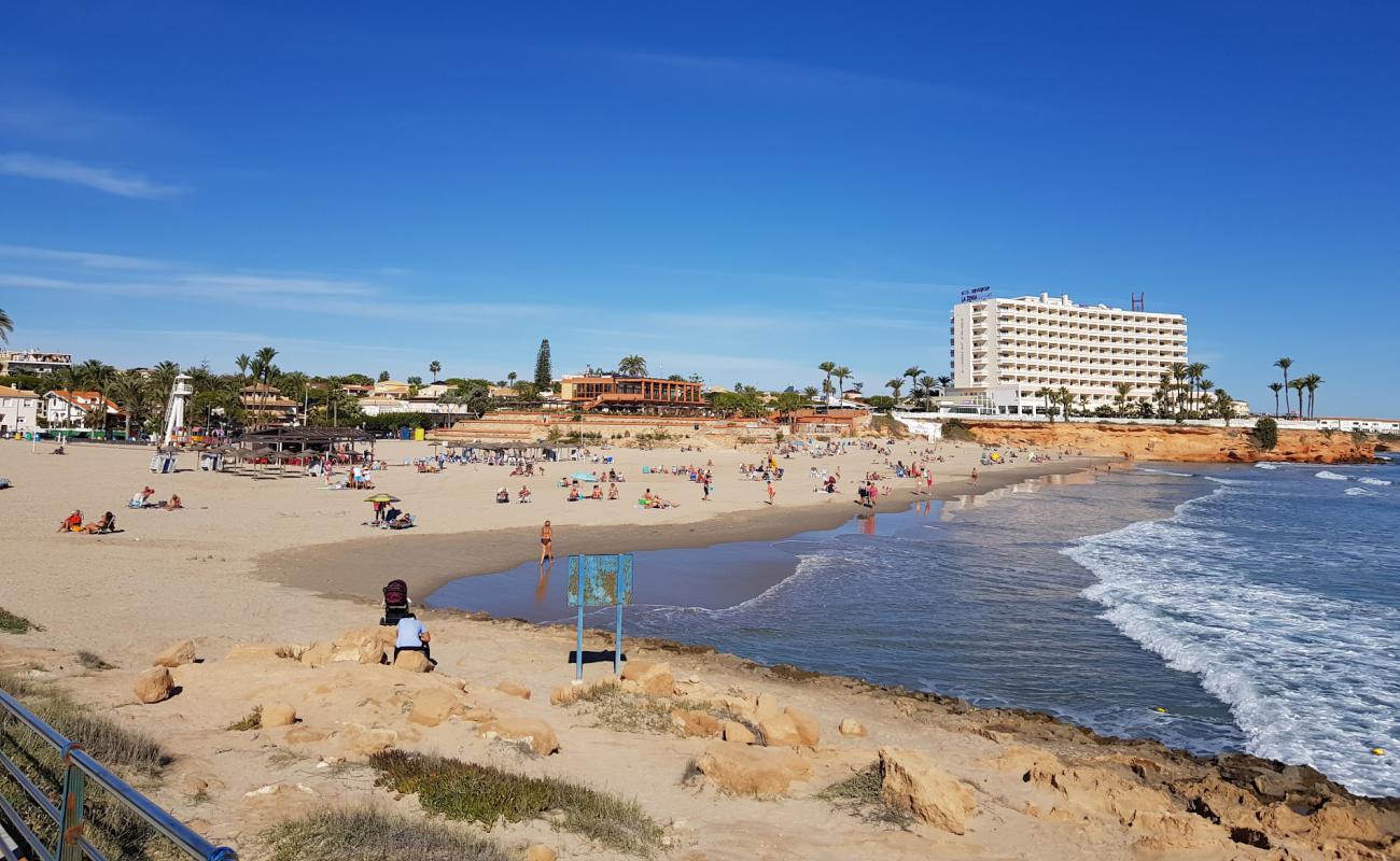 Playa la Zenia'in fotoğrafı kahverengi kum yüzey ile