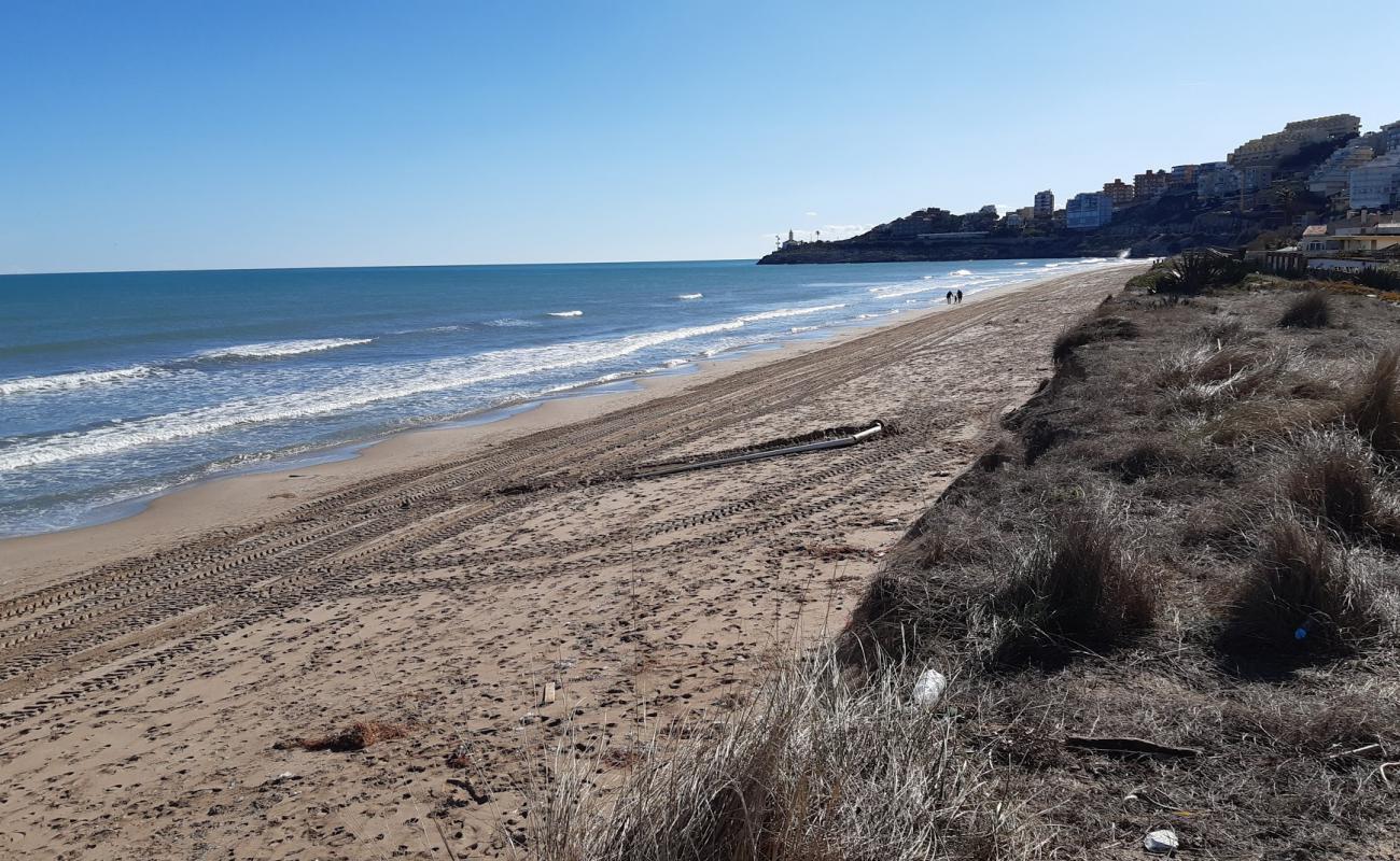 Cullera Campo'in fotoğrafı kahverengi kum yüzey ile