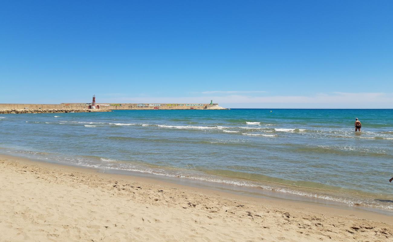 Playa del Morrongo 2'in fotoğrafı kahverengi kum yüzey ile